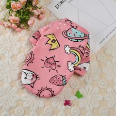 Sweet Pet Dog Clothes for Small Dogs Shih Tzu Yorkshire Hoodies Sweatshirt Soft Puppy Dog Cat Costume Clothing ropa para perro