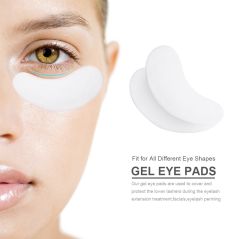 50 Pairs Eyelash Pad Gel Patch Grafting Eyelashes Under Eye Patches For Eyelash Extension Paper Sticker Wraps Makeup Tools