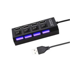 RYRA High Speed 4/7 Ports USB HUB 2.0 Adapter Expander Multi USB Splitter Multiple Extender With Switch 30CM Cable For PC Laptop