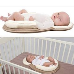 Anti-Rollover Mattress for Newborns, 0-12 Months, Cotton Sleeping Pad