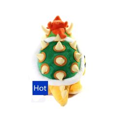 [ Funny] Catoon Film anime 10" 26cm Bowser dragon Soft Stuffed Plush Toy doll model baby kids best gift