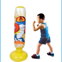 Tumbler Punching Bag, Fitness Toy for Kids, Outdoor Games, Boxing Training, Stress Relief
