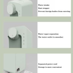 Xiaomi Mini Protable Water Dispenser White High Temperature Resistant Desktop Cold Water Hot Water Home Drinking Machine Mijia