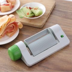 New Plastic Apple Pear Slicer Multifunctional Kitchen Fruit Vegetable Reel Knife Potato Cutter Cooking Accessories Home Gadgets