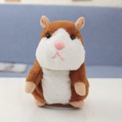 New Talking Hamster Mouse Pet Christmas Toy Speak Talking Sound Record Hamster Educational Plush Toy for Children Christmas Gift