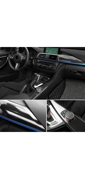 100cm*30cm High Glossy 5D Carbon Fiber Wrapping Vinyl Film Motorcycle Tablet Stickers And Decals Auto Accessories Car Styling