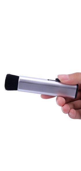 1PC Car Conditioning Air Outlet Brush Retractable Cleaning Brush Computer Keyboard Cleaning Plastic Small Soft Brush