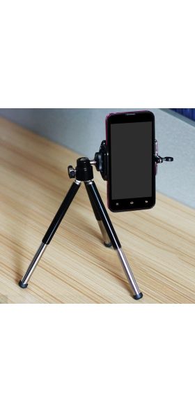 1PC Mini Aluminum Alloy Desktop Tripod 2 Section Stand Holder for Projector Camera