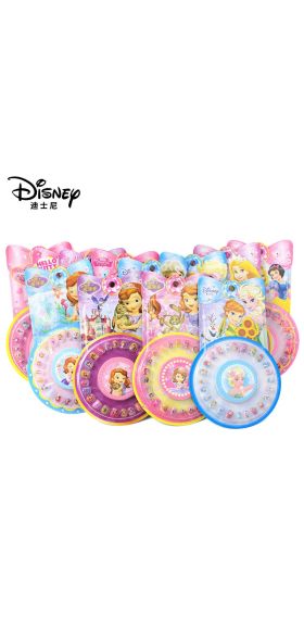 24 Each a box Disney frozen 2 Children's Nail Stickers toy Elsa and Anna Sofia Princess toy nail Decoration fake nails girl gift