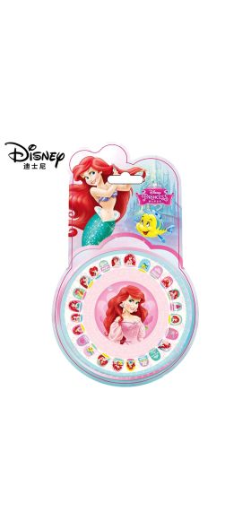 24 Each a box Disney frozen 2 Children's Nail Stickers toy Elsa and Anna Sofia Princess toy nail Decoration fake nails girl gift