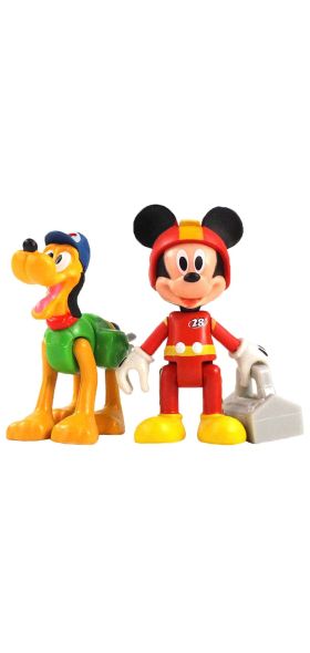 7Pcs/Set Disney Action Figures Toys Mickey Minnie Mouse Donald Daisy Duck Goofy Pluto Model Dolls Kids Gift