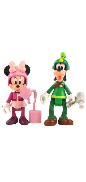 7Pcs/Set Disney Action Figures Toys Mickey Minnie Mouse Donald Daisy Duck Goofy Pluto Model Dolls Kids Gift