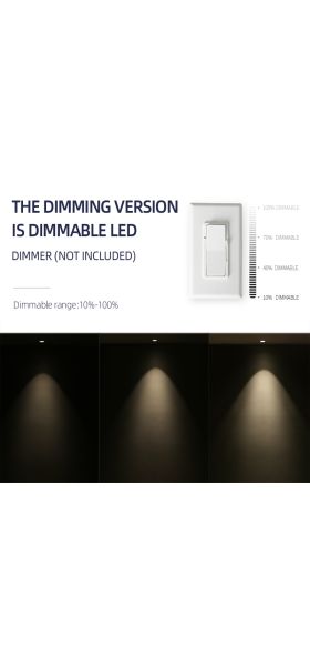 Aisilan Surface Mounted LED Downlight COB  Spot light  for Living room, Bedroom, Kitchen, Bathroom, Corridor,  AC 90v-260v