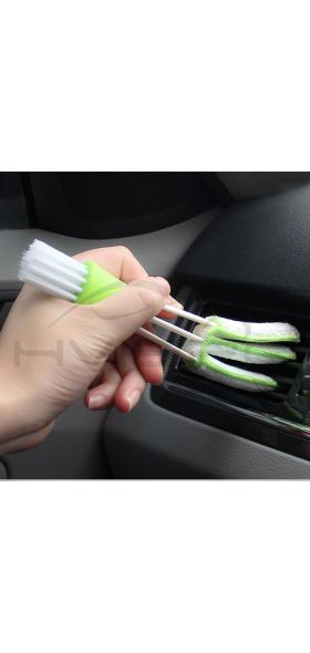 Car Air Conditioner Vent Slit Paint Cleaner Spot Rust Tar Spot Remover Brush Dusting Blinds Keyboard Cleaning Brush Car Wash XNC