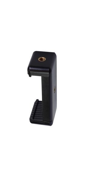 Durable Mobile Phone Clip Adapter Universal For Tripod Monopod Holder Clamp Bracket Stand Holder Mount Black