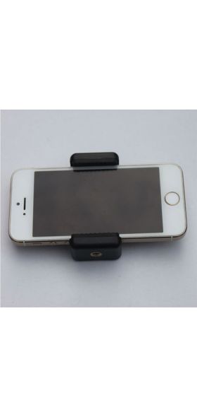 Durable Mobile Phone Clip Adapter Universal For Tripod Monopod Holder Clamp Bracket Stand Holder Mount Black