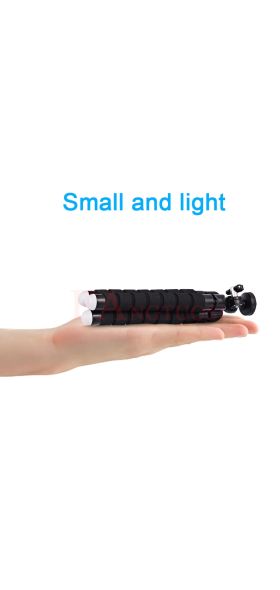 FANGTUOSI Mini Flexible Sponge Octopus Tripod For IPhone xiaomi  bendable Mobile Phone Smartphone Tripod For Gopro 8 7 Camera