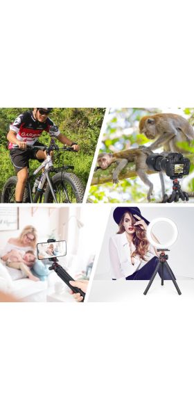 Flexible Octopus Tripod for iPhone Samsung Xiaomi Huawei Mobile Phone Smartphone Tripod for DSLR Camera Gopro Tripod Phone Stand