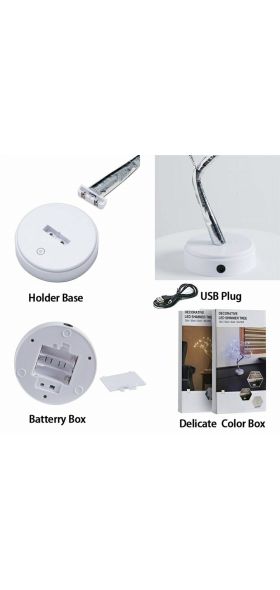 LED Night Light Mini Christmas Tree Copper Wire Garland Lamp For Home Kids Bedroom Decor Fairy Lights Luminary Holiday lighting