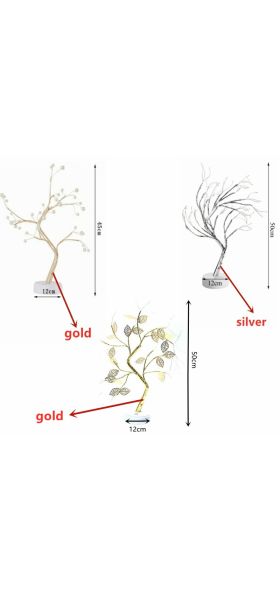 LED Night Light Mini Christmas Tree Copper Wire Garland Lamp For Home Kids Bedroom Decor Fairy Lights Luminary Holiday lighting