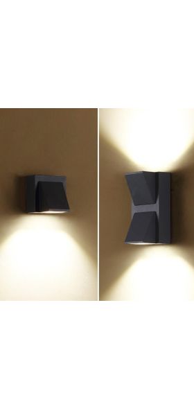 LED Wall Lamp IP65 Outdoor Waterproof Garden Porch Lighting Lamp 5W 10W Modern Simple Aluminum Indoor Wall Light