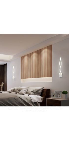 Modern Minimalist LED Wall Light AC85-260V 16W Living Room Bedroom Bedside Aisle Furniture Lighting Decorative Wall Lamp