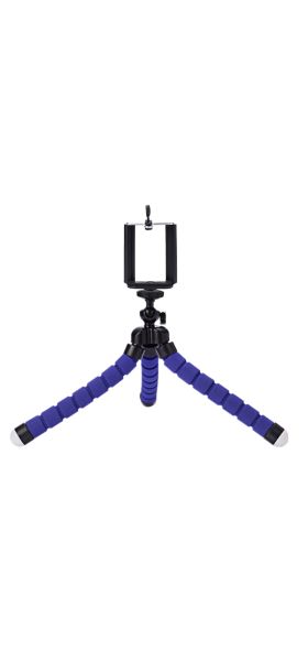 Roreta Portable tripod mini  flexible  sponge octopus tripod suitable for mobile phone iPhone Samsung Gopro 8 7 camera