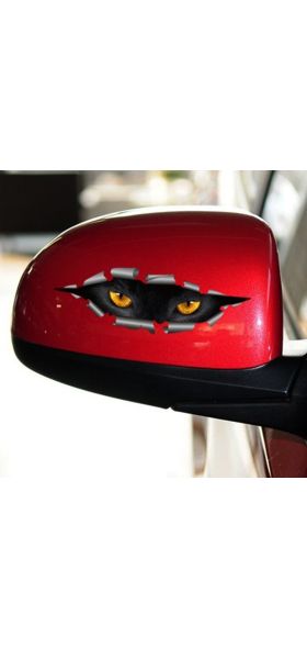 Sale 3D Car Styling Funny Cat Eyes Peeking Car Sticker Waterproof Peeking Monster Auto Accessories Whole Body Cover for All Cars