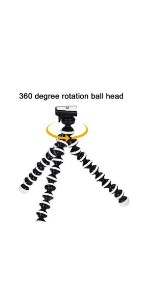 Universal Smartphone Sports Camera Stand Mini Octopus Tripod Holder With Clip Mobile Phone Tripod Gorillapod For iPhone Huawei