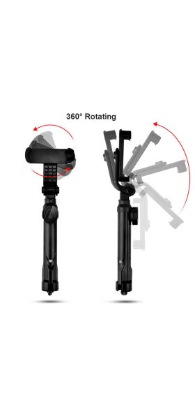 Wireless Bluetooth Selfie Stick Tripod With Remote Control for iPhone Huawei Samsung Android Mobile Monopod Selfie Stick Shutter