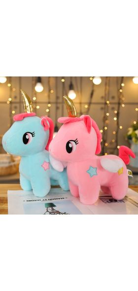 10/20cm Soft Unicorn Plush Toy Baby Kids Appease Sleeping Pillow Doll Animal Stuffed Plush Toy Birthday Gifts for Girls Children