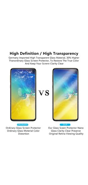 2Pcs S10e Tempered Glass For Samsung Galaxy S10e Screen Protector For Samsung Galaxy S10e Protective Glass Film