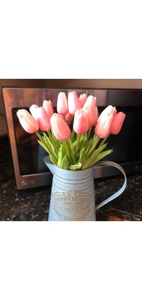 5/10/20pcs Tulip Artificial Flower Real Touch Artificial Tulip Bouquet Fake Flower for Home Gift Wedding Decorative Flowers