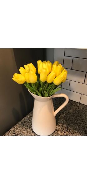 5/10/20pcs Tulip Artificial Flower Real Touch Artificial Tulip Bouquet Fake Flower for Home Gift Wedding Decorative Flowers