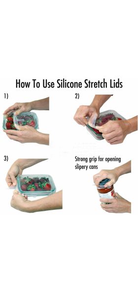 6 Pcs/Set Food Silicone Cover Universal Silicone Lids For Cookware Bowl Pot Lid Reusable Stretch Lids Wrap Kitchen Accessories 
     6 Pcs/Set Food Silicone Cover Universal Silicone Lids For Cookware Bowl Pot Lid Reusable Stretch Lids Wrap Kitchen Accessories