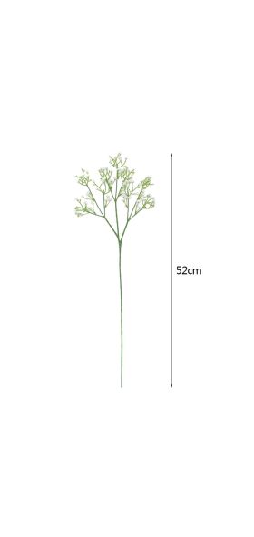 90Heads 52cm Babies Breath Artificial Flowers Plastic Gypsophila DIY Floral Bouquets Arrangement for Wedding Home Decoration