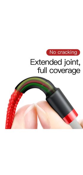 Baseus USB Cable for iPhone 12 11 Pro Max Xs X 8 Plus Cable 2.4A Fast Charging Cable for iPhone 7 SE Charger Cable USB Data Line