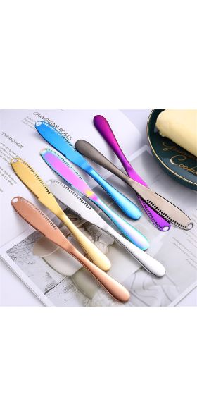 Butter Knife Cheese Butter Cutter with Hole Cheese Grater Kitchen Gadgets Wipe Cream Bread Jam Buffet Tool Kitchen Accessories