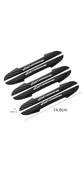 Car Door Bumper Strip 6pcs/pack Protection Strip Scratch Protector Car Door Crash Blade Car Anti-collision