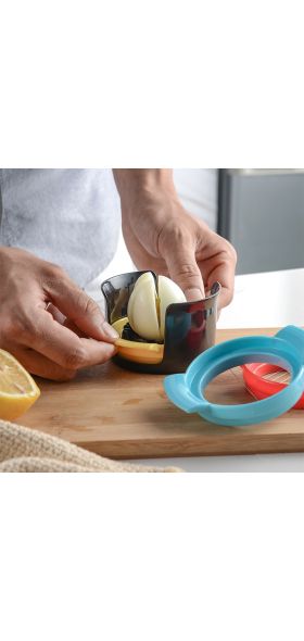 Egg Cutter Multi-Functional Egg Slicer 3in1 kitchen gadgets Household Kitchen Egg Tools Kitchen Accessories