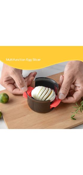 Egg Cutter Multi-Functional Egg Slicer 3in1 kitchen gadgets Household Kitchen Egg Tools Kitchen Accessories