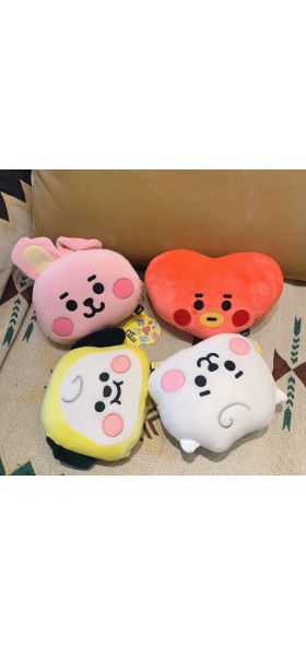 K-pop plush toys Pillow hugs cute animal baby car pillow dog rabbit koala stuffed toys exquisite gift for girlfriend