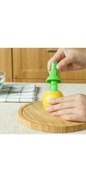 Lemon sprayer gadget Kitchen Accessories Creative Lemon Sprayer Fruit Juice Citrus Lime Juicer Spritzer Kitchen Gadgets Goods fo