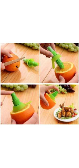 Lemon sprayer gadget Kitchen Accessories Creative Lemon Sprayer Fruit Juice Citrus Lime Juicer Spritzer Kitchen Gadgets Goods fo