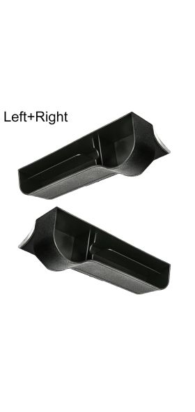 The New 1Pair Universal Auto Car Seat Crevice Plastic Storage Box Cup Phone Holder Organizer Reserved design Accessories