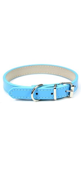 1PC Popular Adjustable Colorful Pet Collars Kitten Cat Collar PU Leather Neck Strap Safe for Dogs Soft Pet Supplies