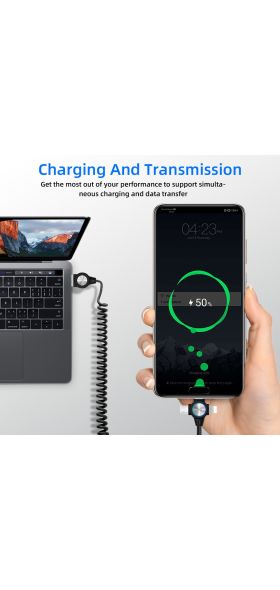3 in 1 USB Cable For iPhone 12 11 Xs Max Xr X 8 7 6s 5s Charing Charger USB C Micro USB Cable For Samsung Xiaomi Android Phone