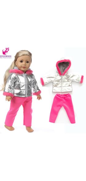 43cm New Born Baby Doll Sun Protection Clothes for Baby Doll Clothes 18 Inch American OG Girl Doll Jacket
