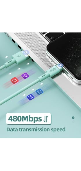 Charger For iPhone 12 Pro Max 11 X XR XS 8 7 6 6s 5 iPad Cord for Charging Charger Cable Liquid Silicone Cable For iPhone Cable