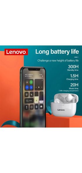 Lenovo XT90 Wireless Headphones Stereo HD talking  with Mic Headset Touch Control Earphones auriculares bluetooth 5.0 300mAh